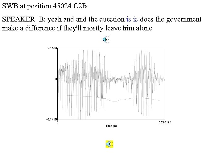 SWB at position 45024 C 2 B SPEAKER_B: yeah and the question is is