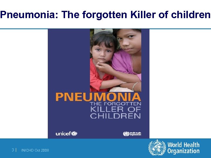 Pneumonia: The forgotten Killer of children 3| INICHD Oct 2008 