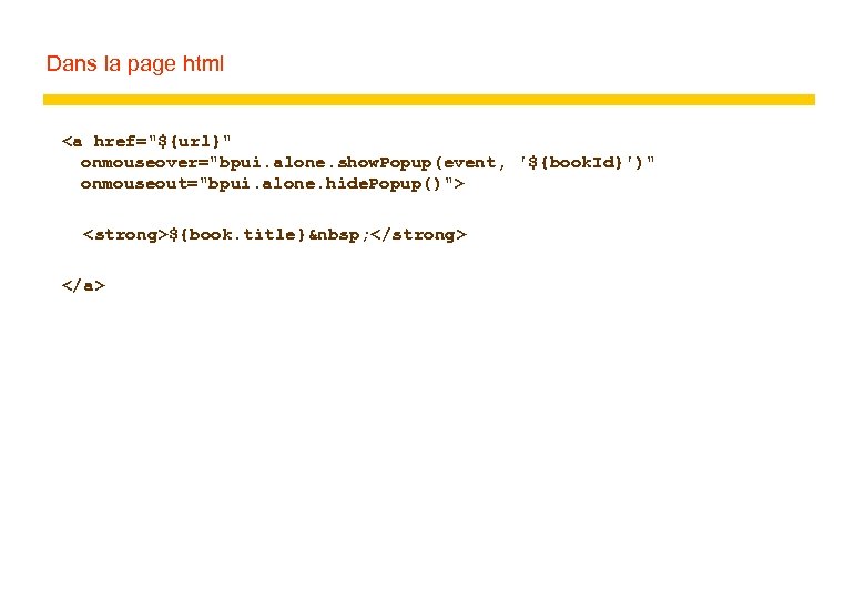 Dans la page html <a href=