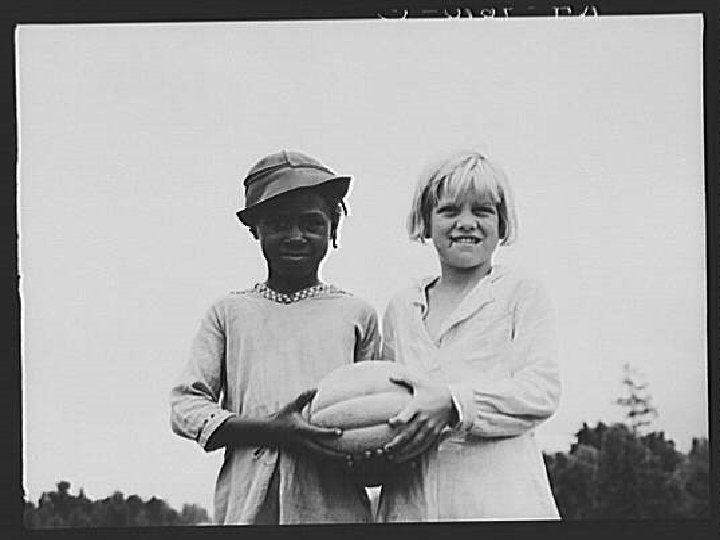 Children at Hill House, Mississippi. 