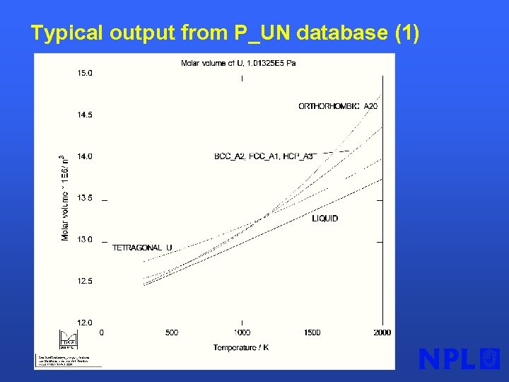 Typical output from P_UN database (1) 