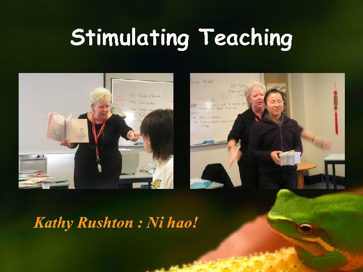Stimulating Teaching Kathy Rushton : Ni hao! 