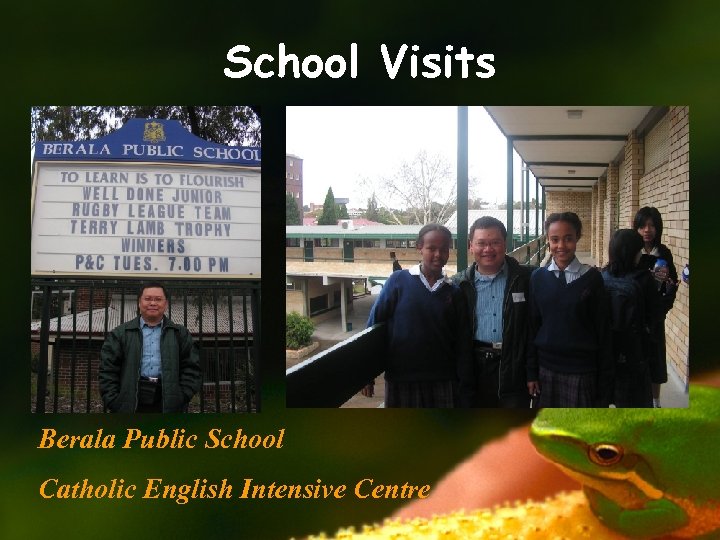 School Visits Berala Public School Catholic English Intensive Centre 