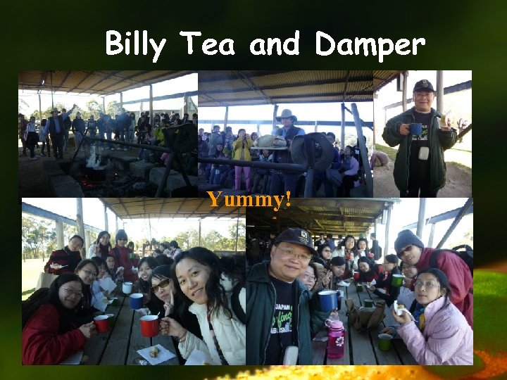 Billy Tea and Damper Yummy! 