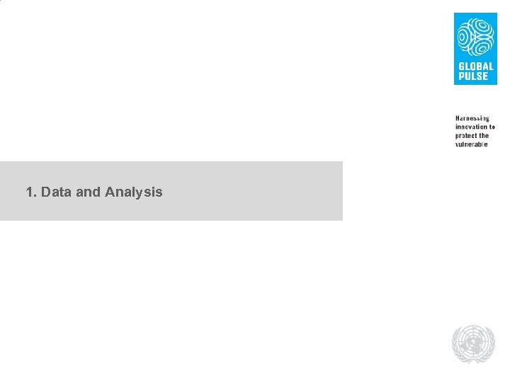 1. Data and Analysis 