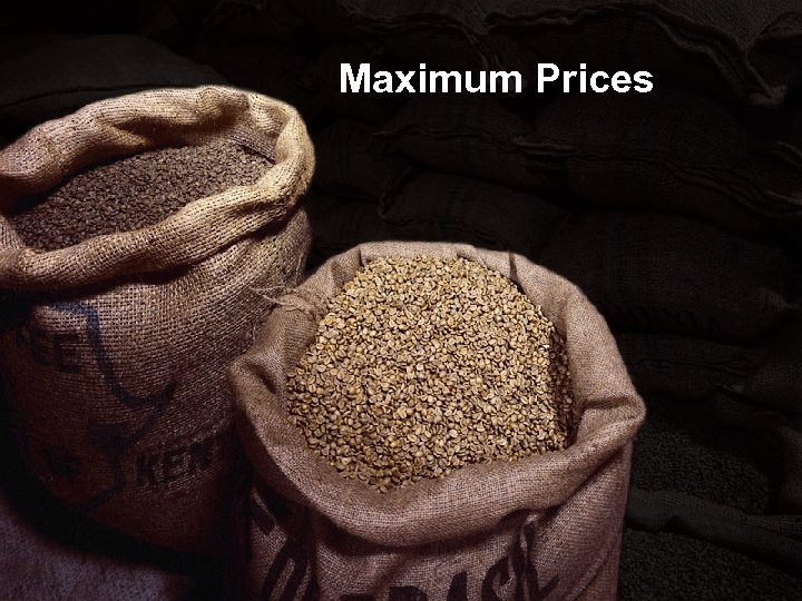 Maximum Prices 