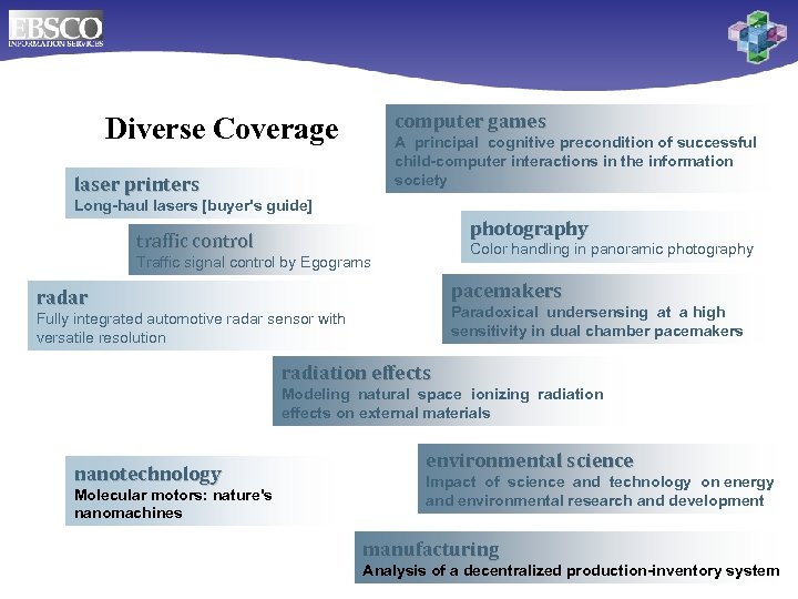 computer games Diverse Coverage A principal cognitive precondition of successful child-computer interactions in the