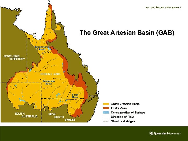 The Great Artesian Basin (GAB) 