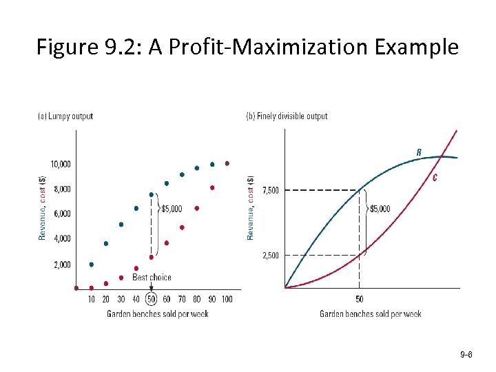 Figure 9. 2: A Profit-Maximization Example 9 -6 