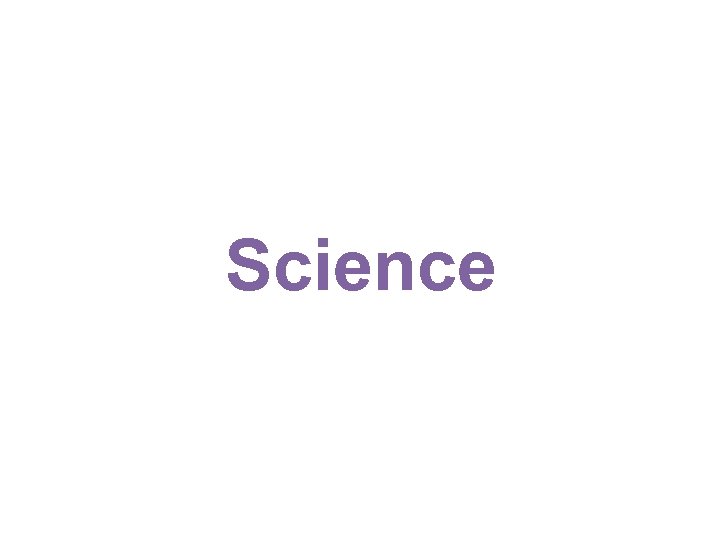 Science 