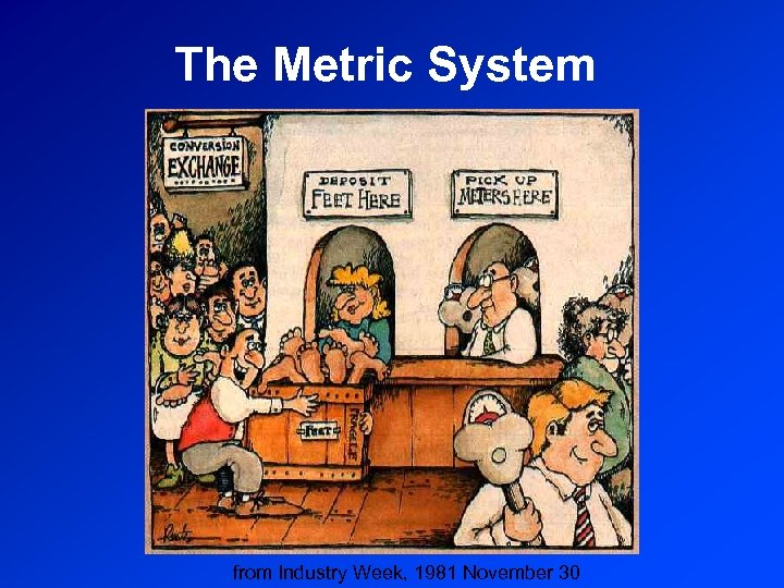 The Metric System from Industry Week, 1981 November 30 