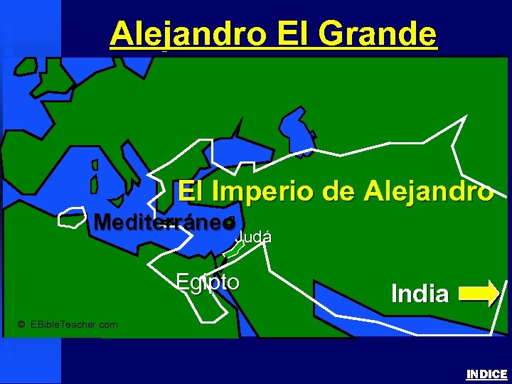 Alexander the Great Alejandro El Grande El Imperio de Alejandro Mediterráneo Judá Egipto India