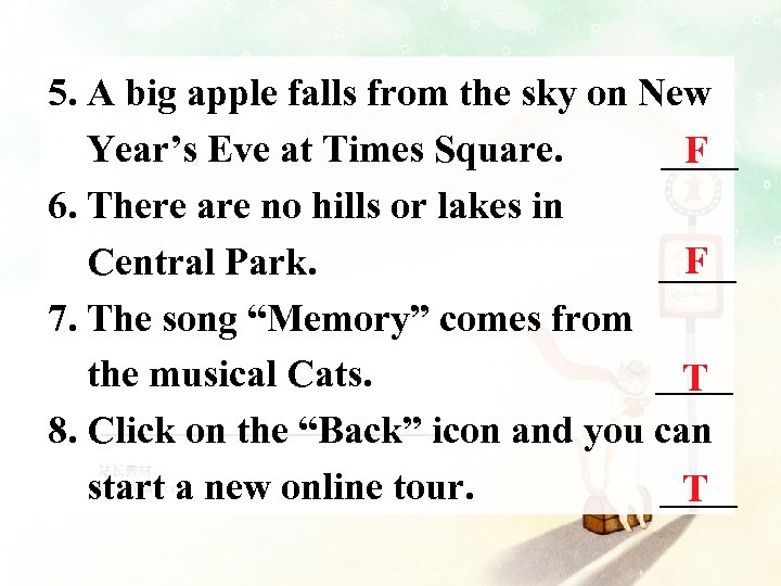 5. A big apple falls from the sky on New Year’s Eve at Times