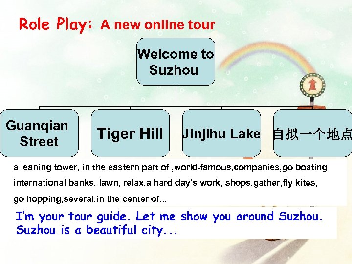 Role Play: A new online tour Welcome to Suzhou Guanqian Street Tiger Hill Jinjihu