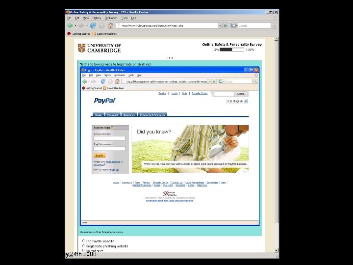 SOUPS 2008 July 24 th 2008 