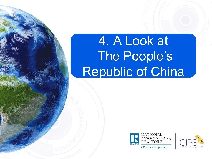 4. A Look at The People’s Republic of China 