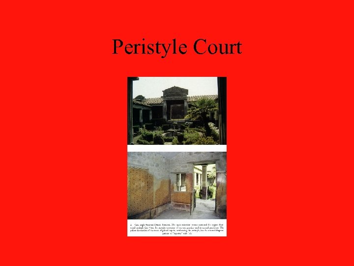 Peristyle Court 