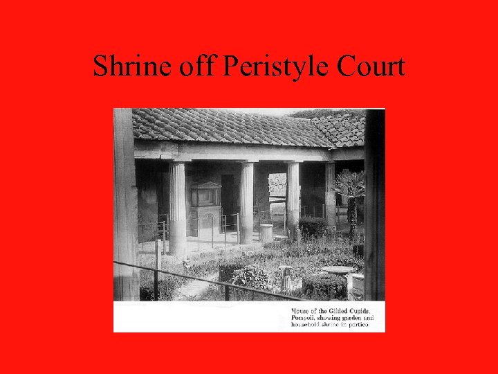 Shrine off Peristyle Court 