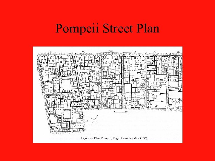 Pompeii Street Plan 