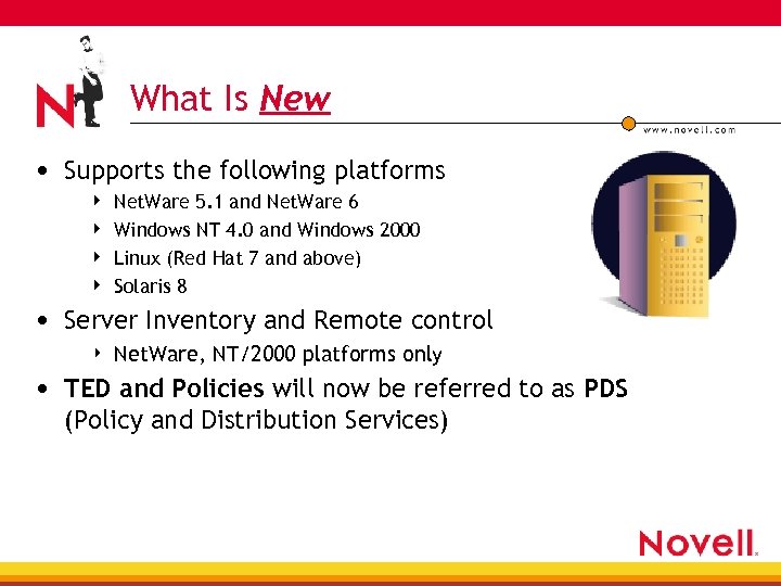 novell netware 6.5 end of suppport