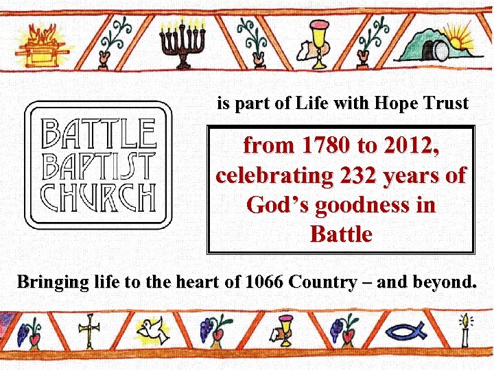 is part of Life with Hope Trust from 1780 to 2012, celebrating 232 years