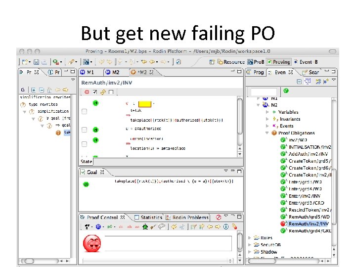 But get new failing PO 