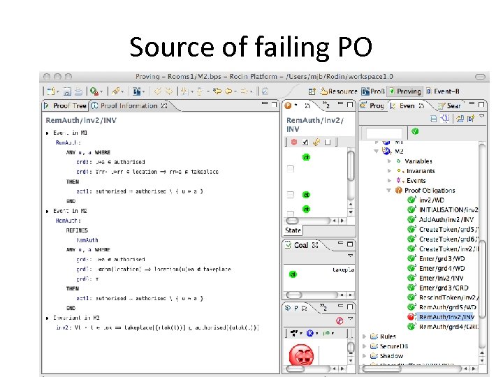 Source of failing PO 