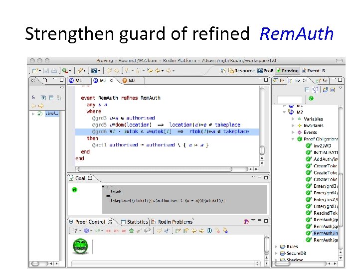 Strengthen guard of refined Rem. Auth 