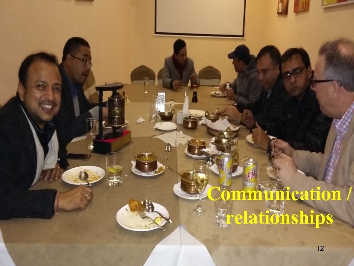 Communication / relationships 12 