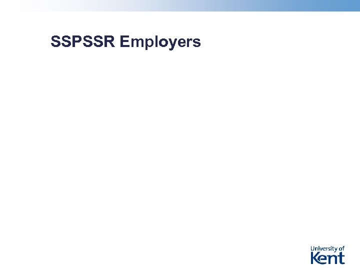 SSPSSR Employers 