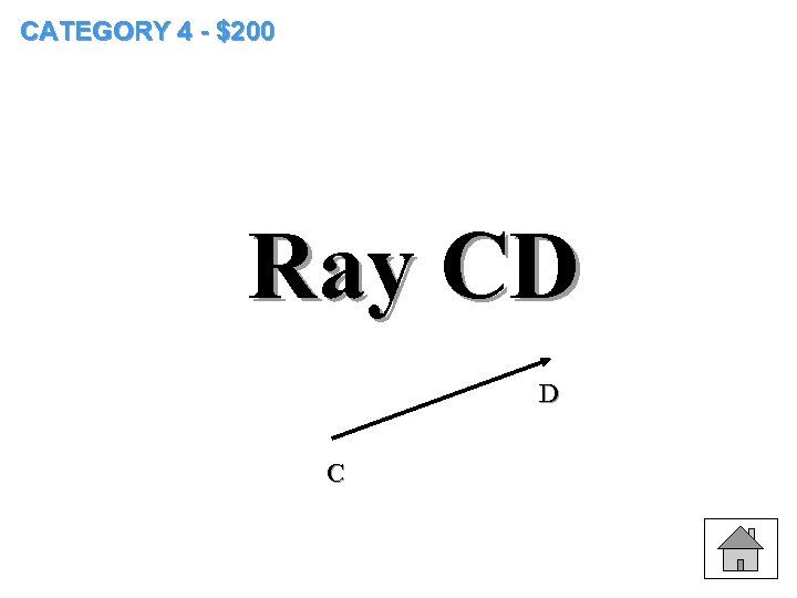 CATEGORY 4 - $200 Ray CD D C 