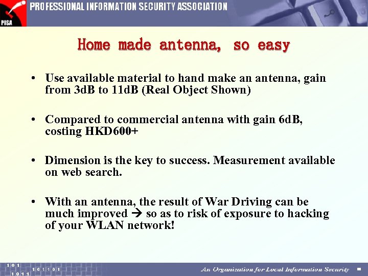 Home made antenna, so easy • Use available material to hand make an antenna,