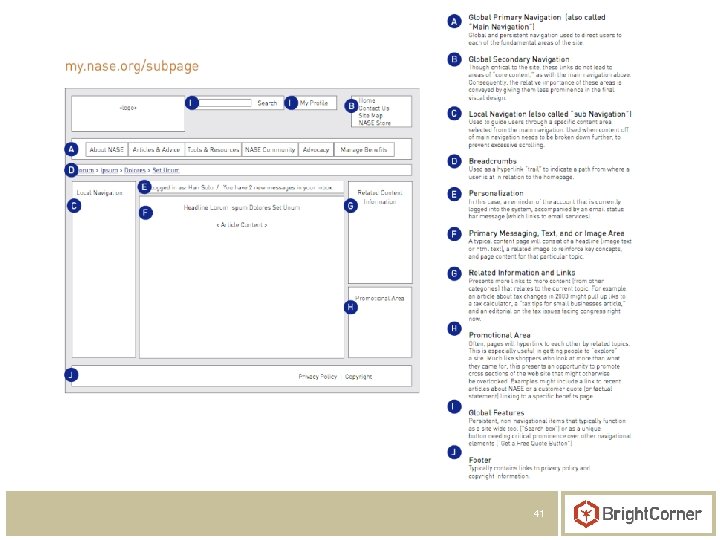 Create a Navigational Framework 41 