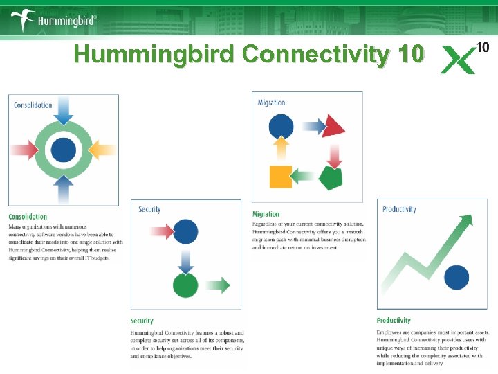 Hummingbird Connectivity 10 