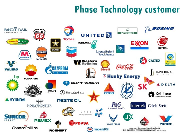 Phase Technology customers 