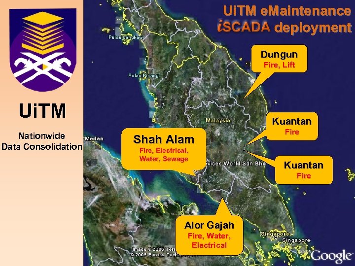 Ui. TM e. Maintenance deployment Dungun Fire, Lift Ui. TM N a ti o