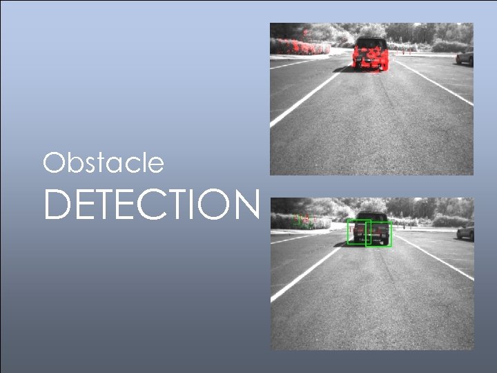 Obstacle DETECTION 
