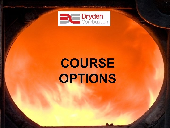COURSE OPTIONS 17 