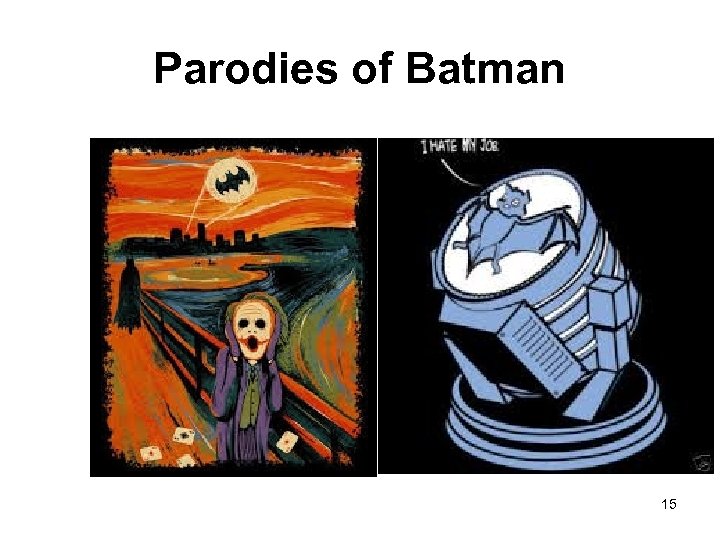 Parodies of Batman 15 