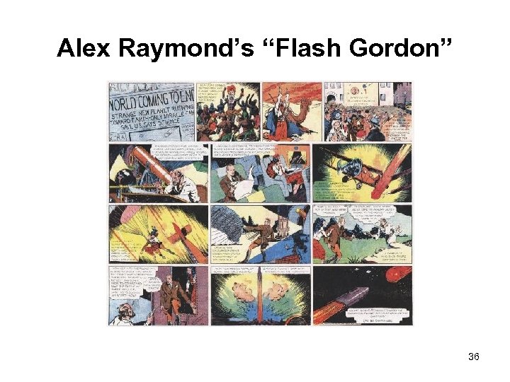 Alex Raymond’s “Flash Gordon” 36 