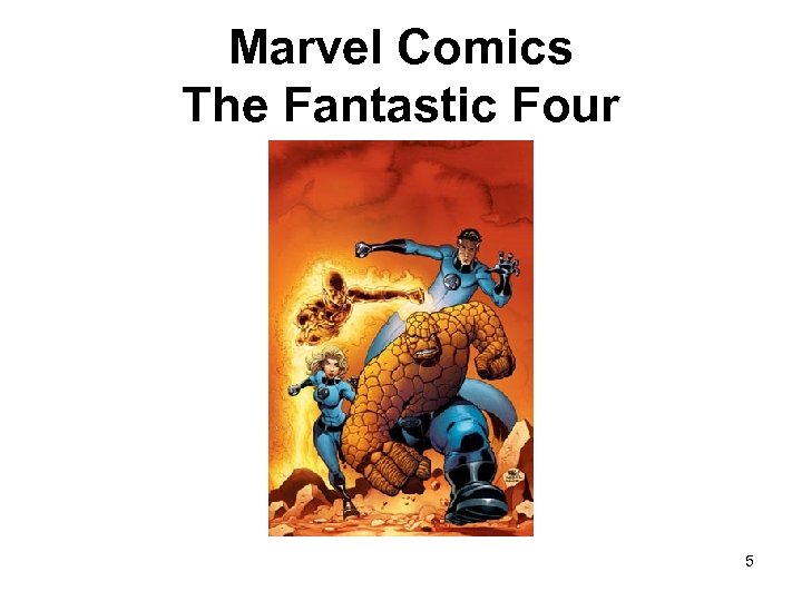 Marvel Comics The Fantastic Four 5 