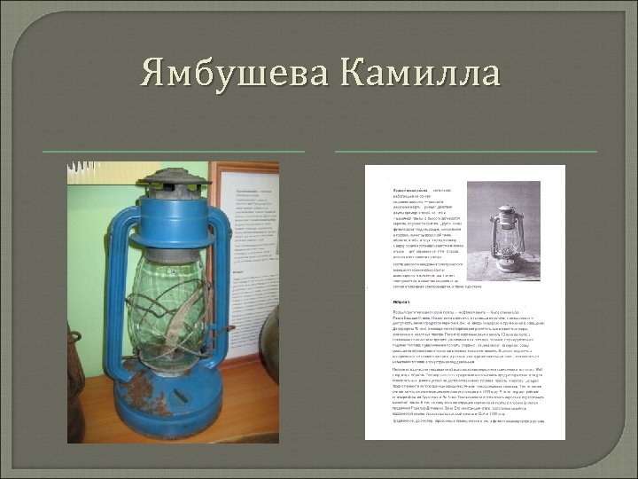 Ямбушева Камилла 