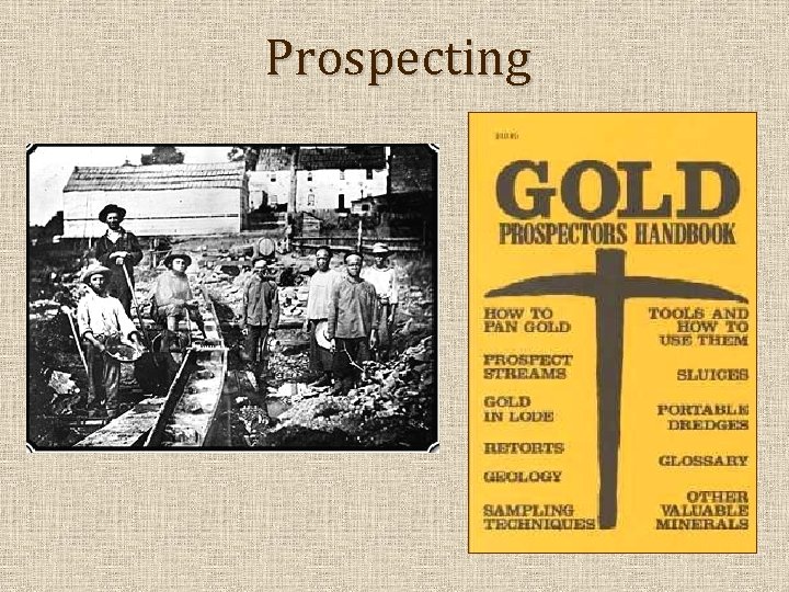 Prospecting 