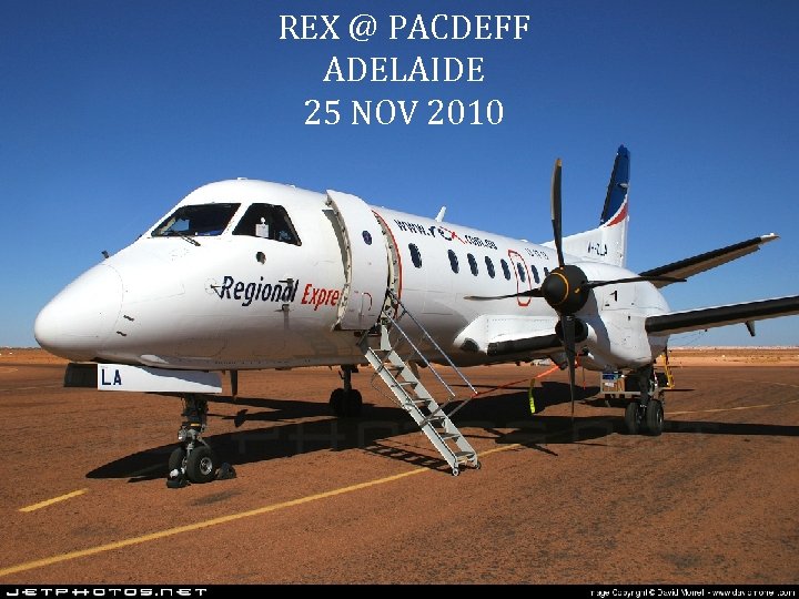 REX @ PACDEFF ADELAIDE 25 NOV 2010 