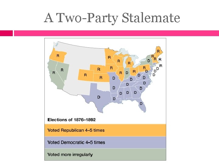 A Two-Party Stalemate 