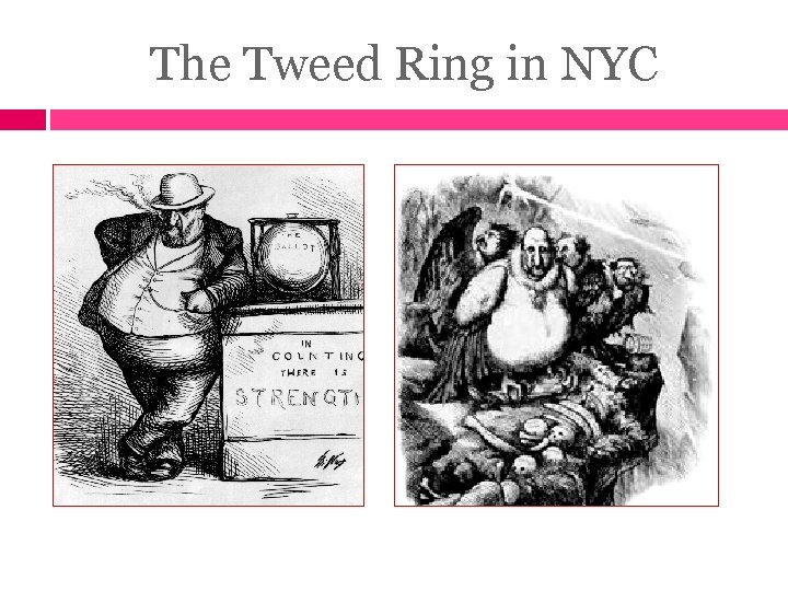 The Tweed Ring in NYC 