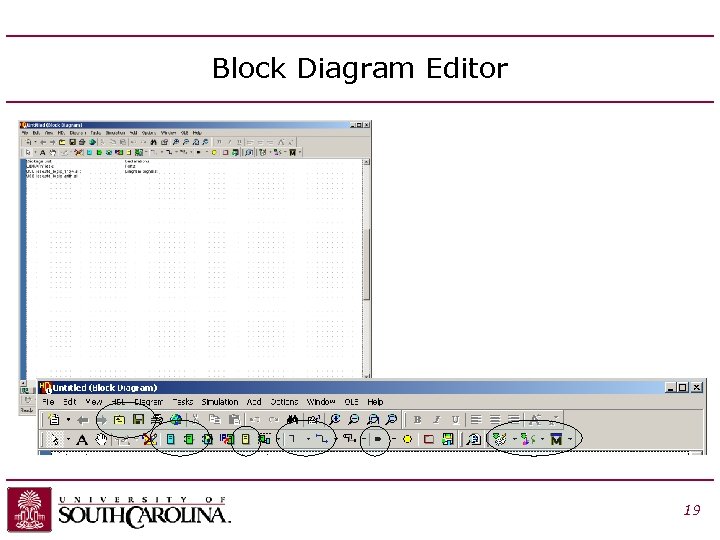 Block Diagram Editor 19 