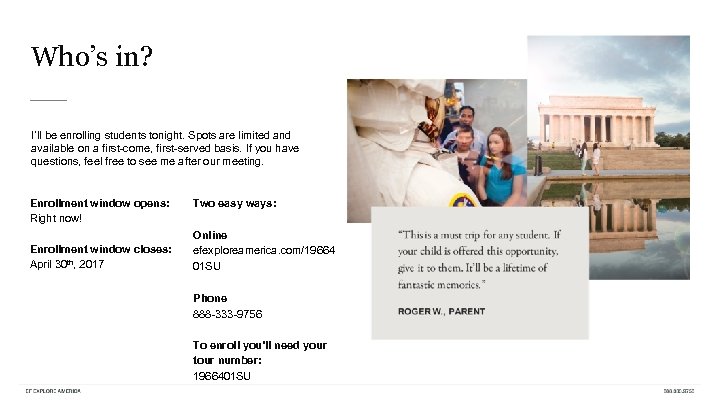 Who’s in? I’ll be enrolling students tonight. Spots are limited and available on a