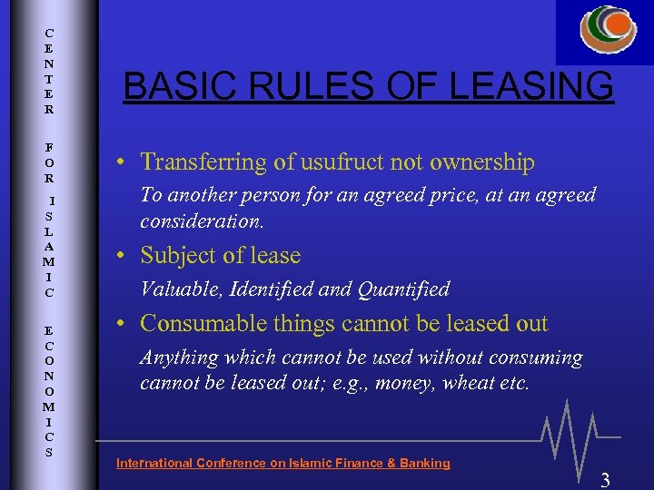 C E N T E R F O R I S L A M