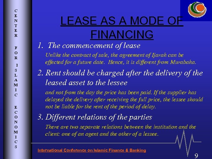 C E N T E R F O R I S L A M